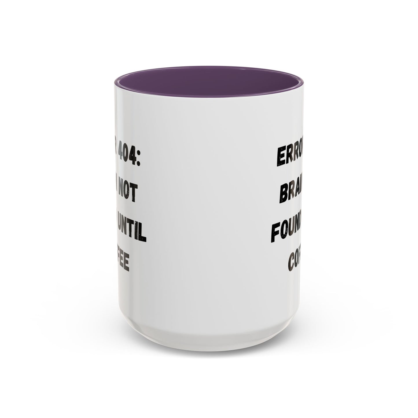Error 404 Coffee Mug - Perfect for Your Daily Brew, Gift for Programmers, Humor for Coffee Lovers, Office Desk Decor, Nerdy Kitchenware