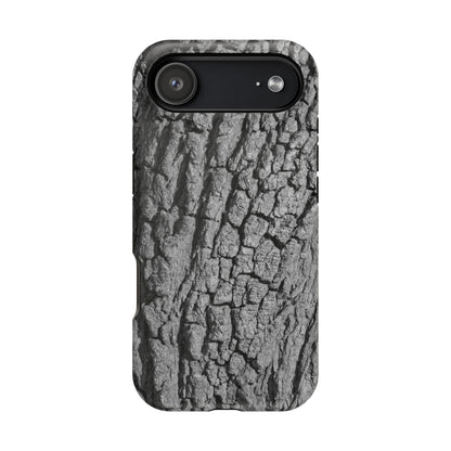 Bark Texture Magnetic Impact Phone Case
