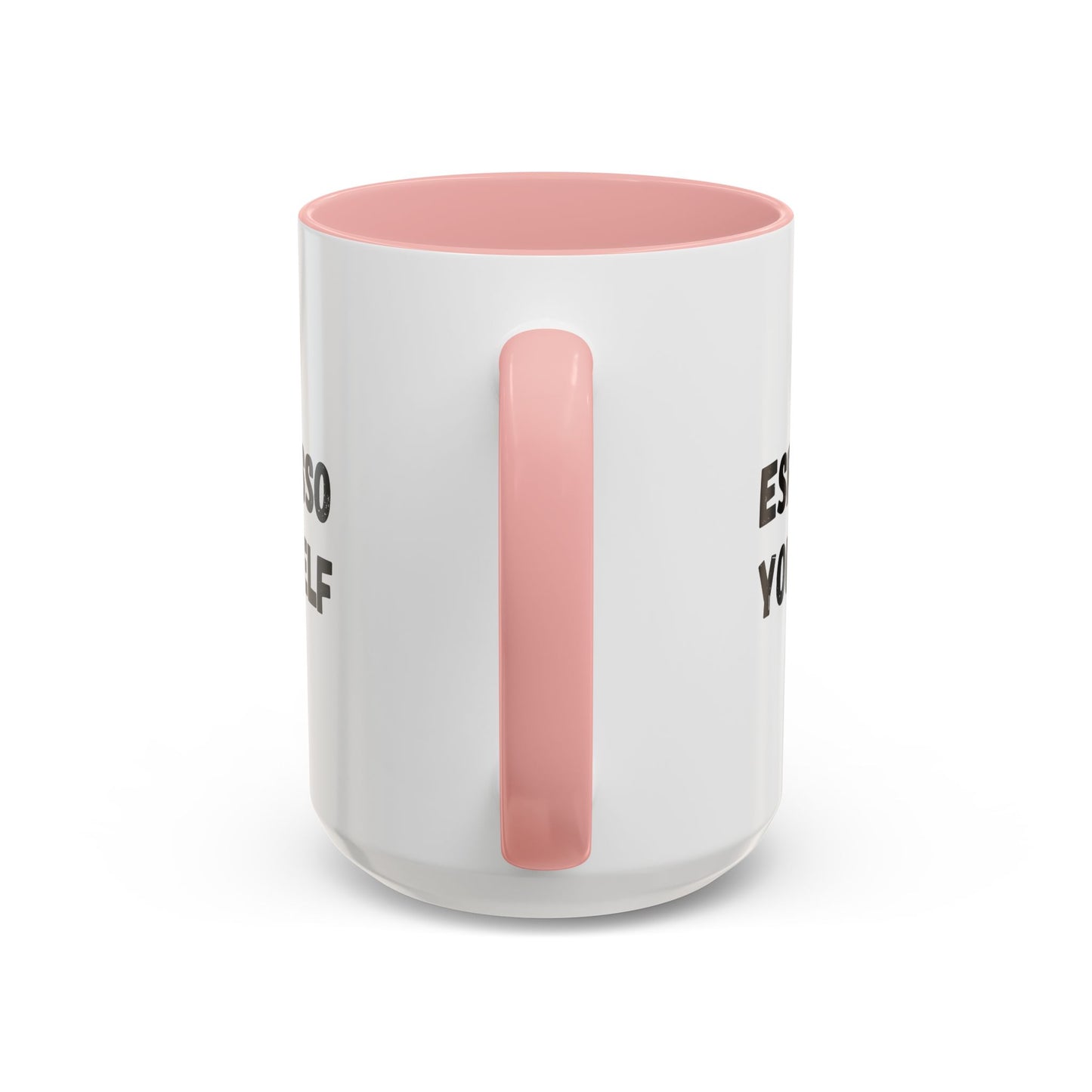 Espresso Yourself Coffee Mug - Fun Black Accented Mug for Coffee Lovers, Great Gift for Birthdays, Christmas, and Housewarming