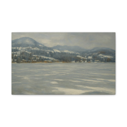 Serene Winter Landscape Canvas - TRV