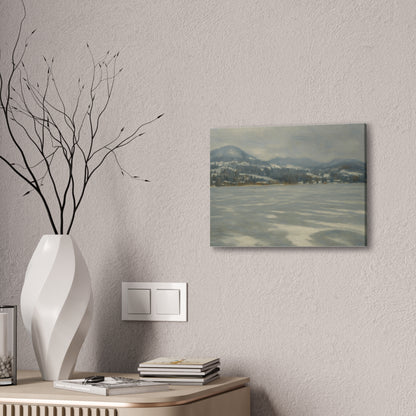 Serene Winter Landscape Canvas - TRV