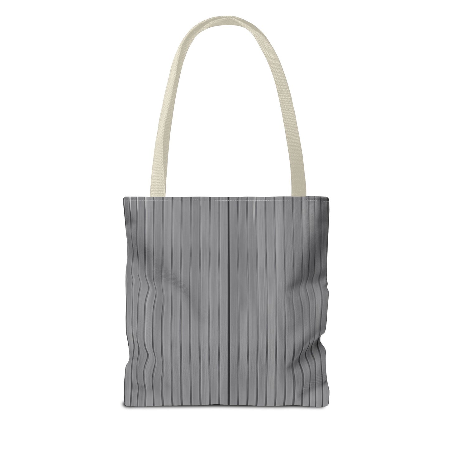 Stylish Gray Striped Tote Bag for Everyday Use - TRV