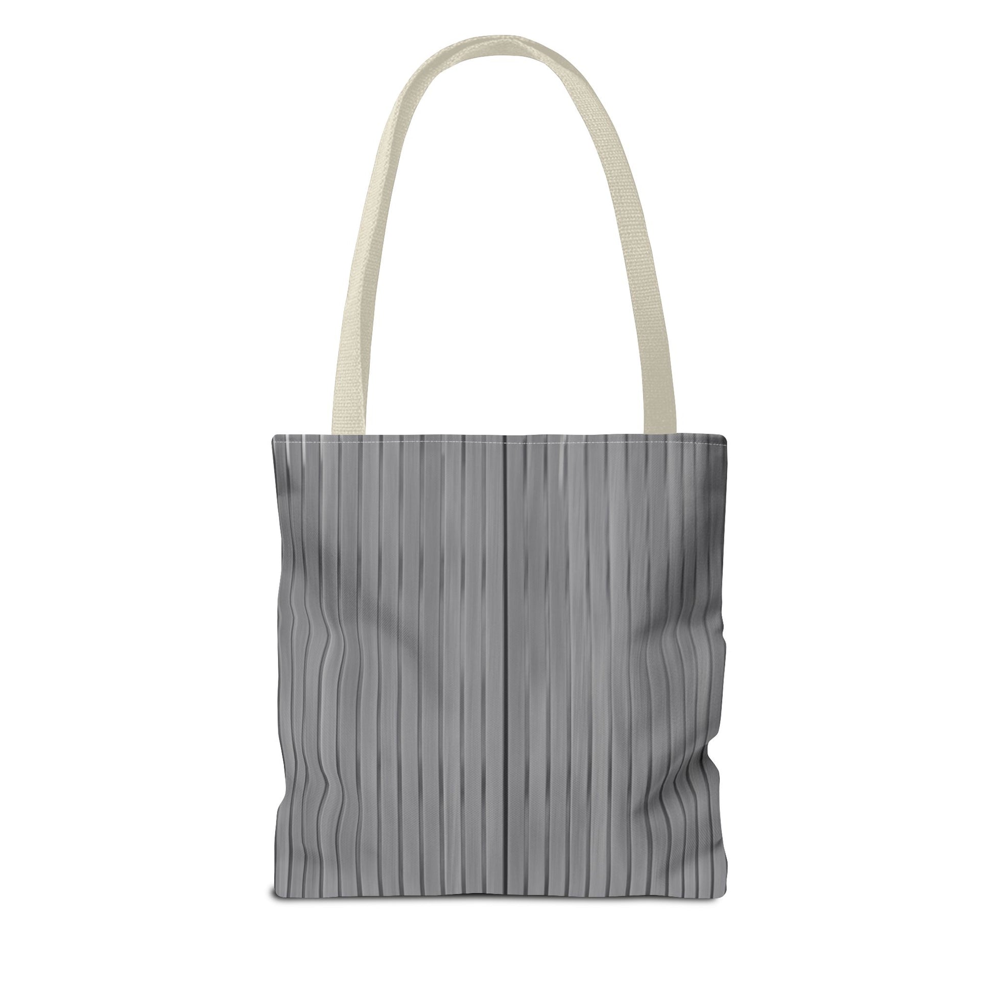 Stylish Gray Striped Tote Bag for Everyday Use - TRV