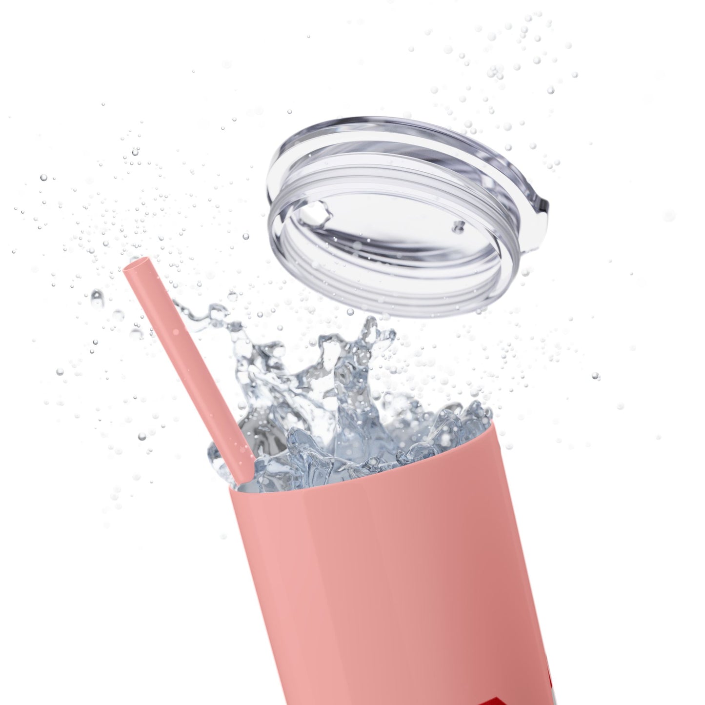 Skinny Tumbler — USA Flag 20oz Straw Tumbler (Patriotic Travel Cup)