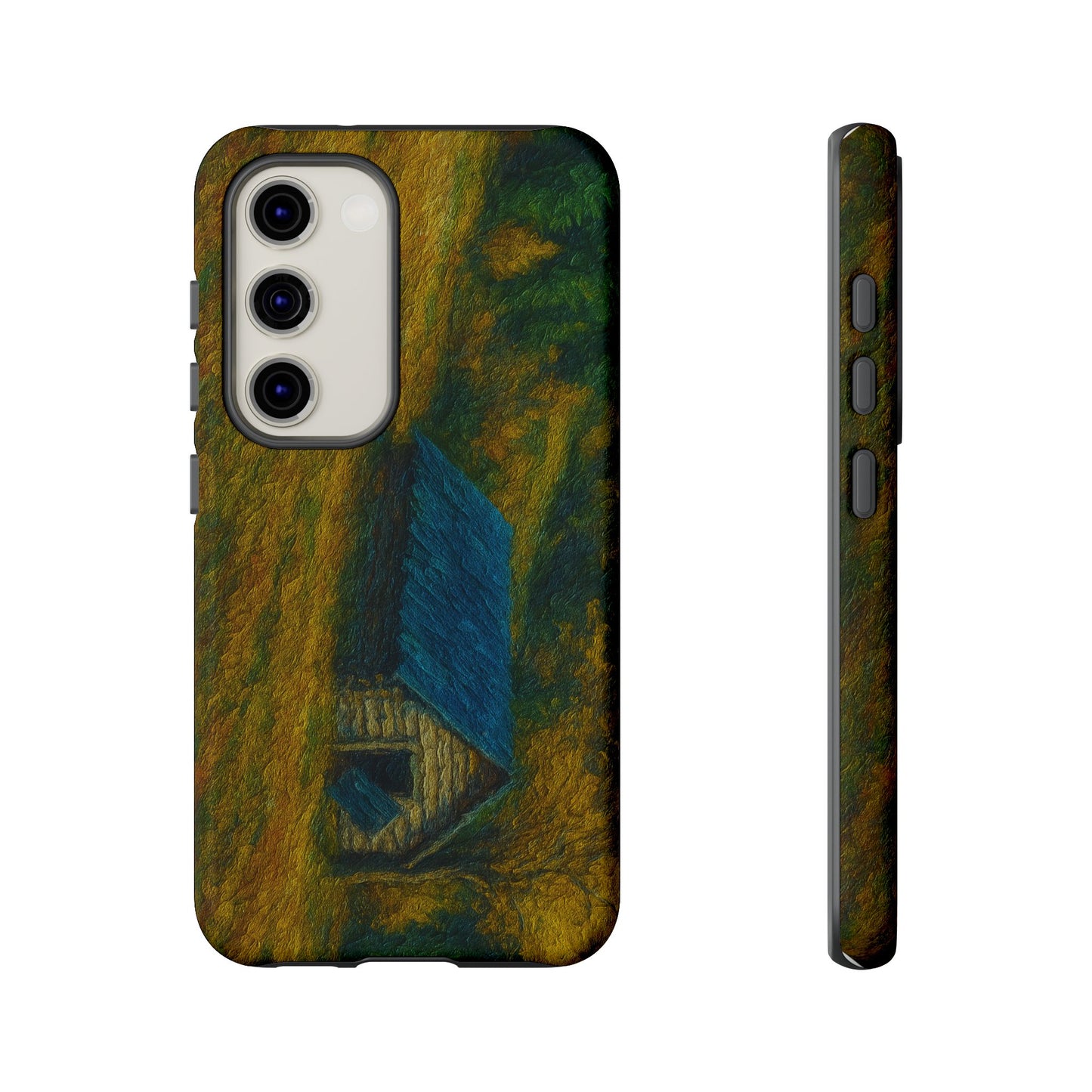 Artistic Phone Case by Tough Cases, Nature-Inspired Phone Protection, Unique Gift for Nature Lovers, Stylish Accessory, Fall Aesthetic - TRV