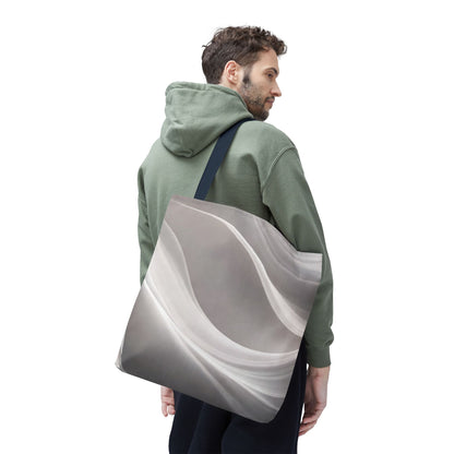 Soft Marble Wave Tote