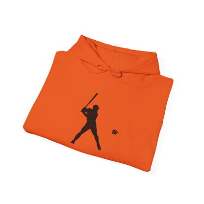 Baseball Themed Unisex Hoodie, Streetwear, Sports Fan Sweatshirt, Gift for Athletes, Casual Wear, Fall Fashion - TRV