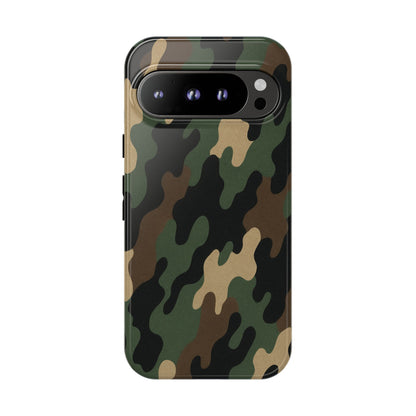 Camouflage Phone Case, Tough Cases, Military Style, Unique Phone Accessories, Gift for Him, Durable Phone Cover - TRV