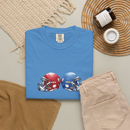 Unisex Football Rivalry T-Shirt - Perfect Gift for Game Day, Sports Fans, Tailgating, Football Season, Team Spirit Gear