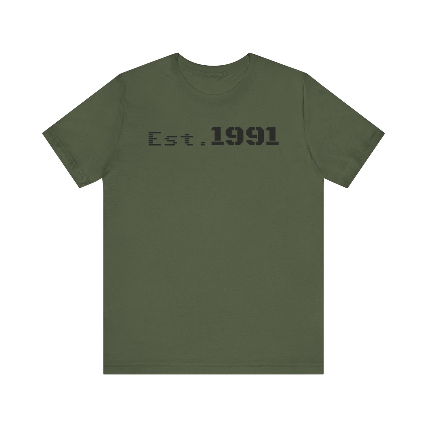 Established 1991 Unisex Jersey Tee | Vintage Anniversary Gift | Casual Wear, Birthday Shirt, Retro Style, Statement Tee, Gift for Him/Her - TRV