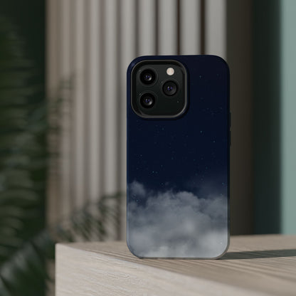 Night Sky Magnetic Impact-Resistant Phone Case — Foggy Cloud Design