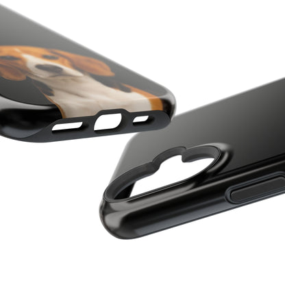 Beagle Photo Magnetic Impact Phone Case — Shockproof, Slim Protective Cover