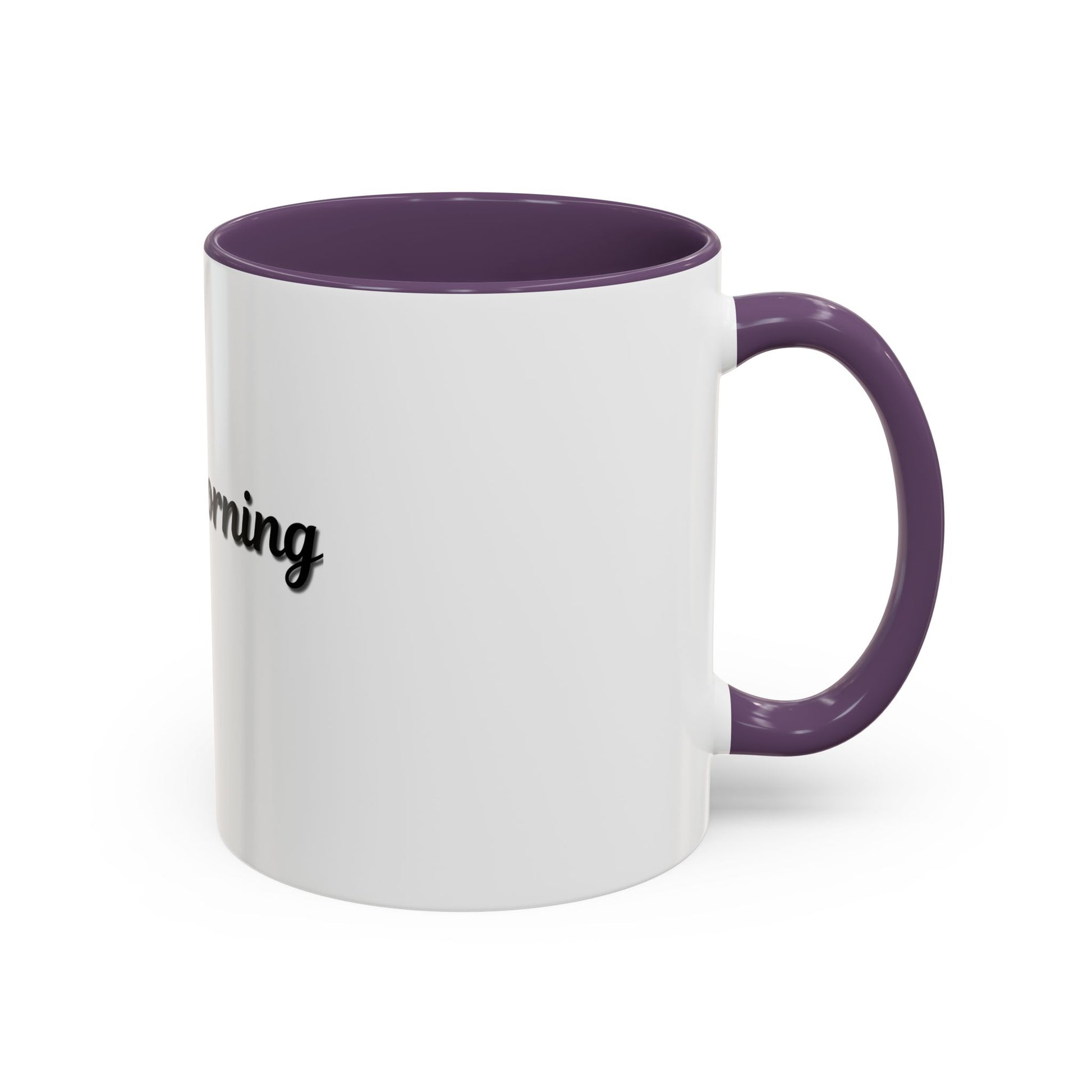 Not a Morning Person Coffee Mug - Funny Accent Mug for Coffee Lovers, 11/15oz - TRV