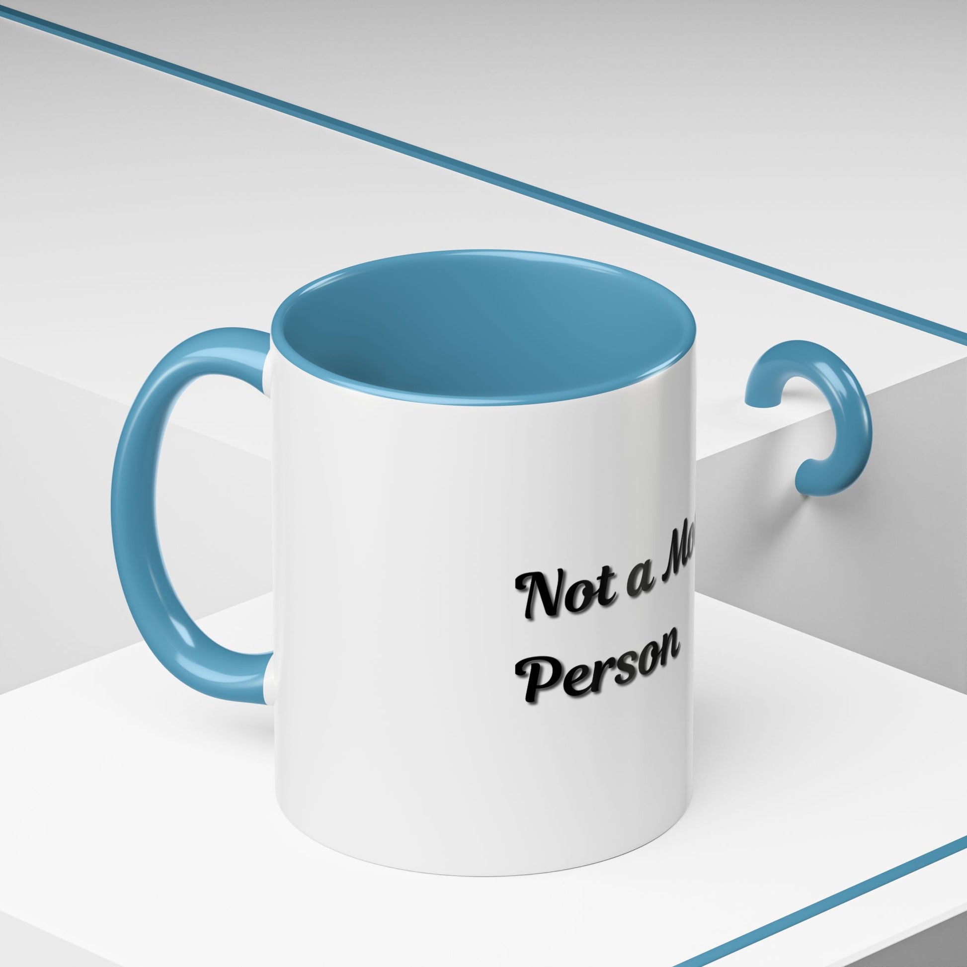 Not a Morning Person Coffee Mug - Funny Accent Mug for Coffee Lovers, 11/15oz - TRV