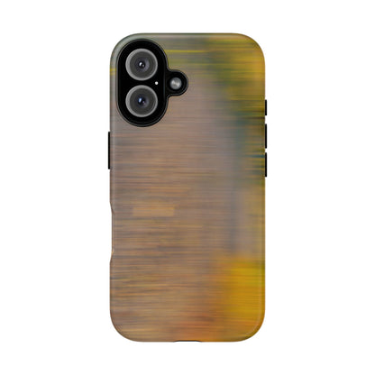 Autumn Blur Tough Phone Case — Fall Colors Protective iPhone Cover
