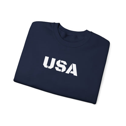 Cozy USA Unisex Crewneck Sweatshirt | Perfect Layering Piece for Every Season | Great Gift for Him/Her | Trendy Style for Casual Outings