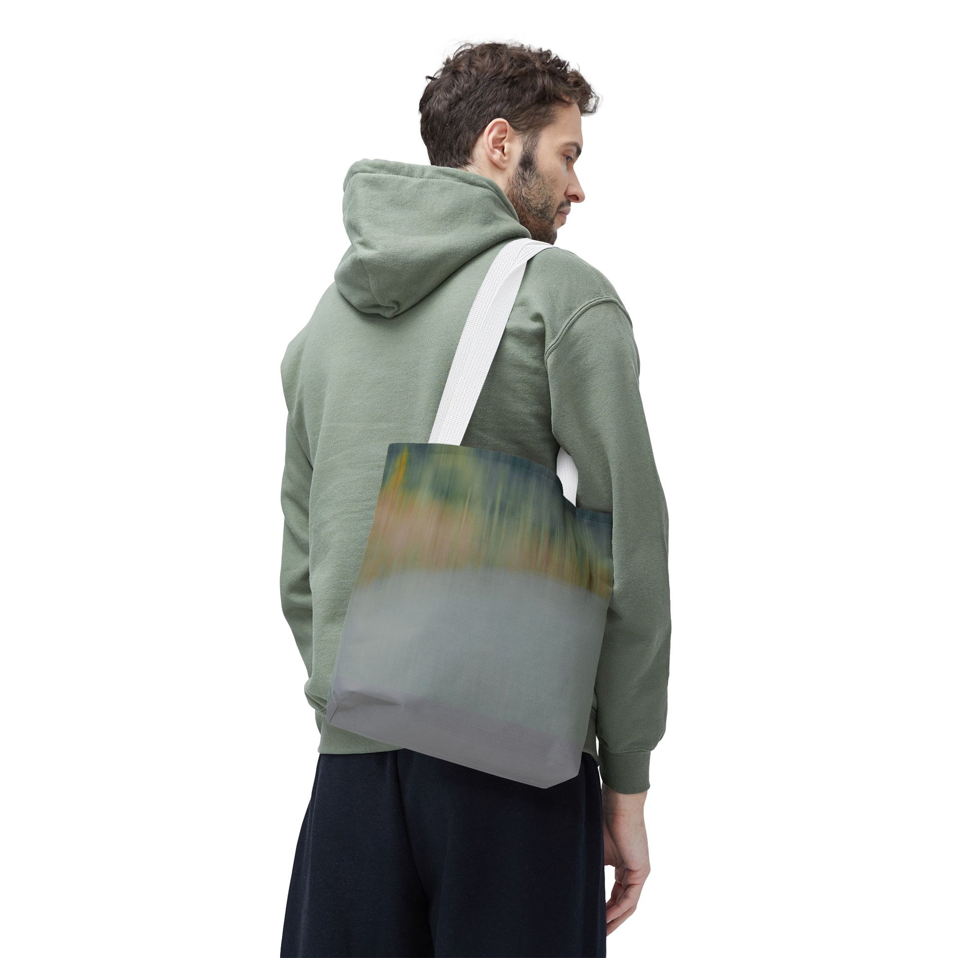 Serene Landscape Tote Bag - Stylish Eco-Friendly Carryall for Everyday Use - TRV