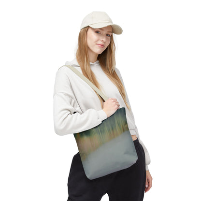Serene Landscape Tote Bag - Stylish Eco-Friendly Carryall for Everyday Use - TRV