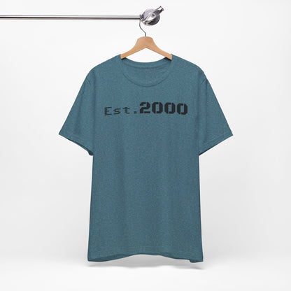 Est. 2000 T‑Shirt — Born in 2000 Retro Pixel Tee