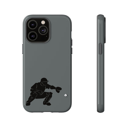 Baseball Catcher Phone Case, Sports Phone Accessory, Tough Cases, Gift for Athletes, Sports Fan Merchandise, Unique Design - TRV