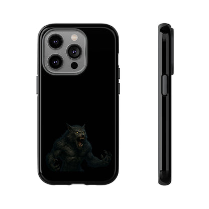 Werewolf Phone Case, dark monster graphic tough protective case - view 18