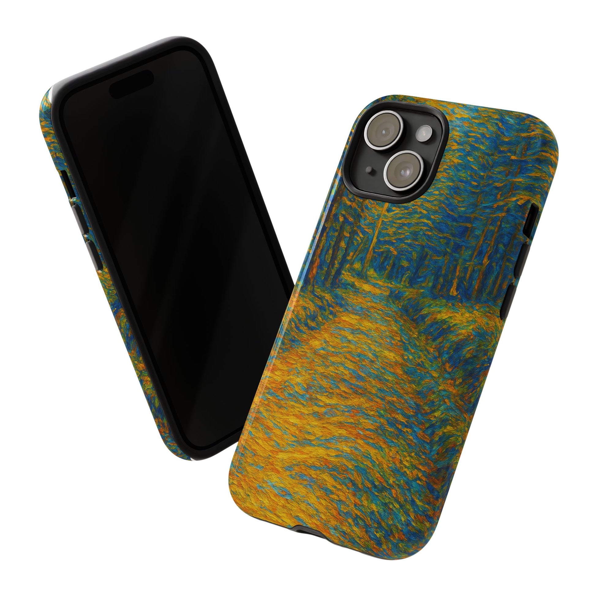 Artistic Phone Case for Nature Lovers, Tough Cases, Vibrant Design, Gift for Friends, Phone Accessories, Unique Artwork - TRV