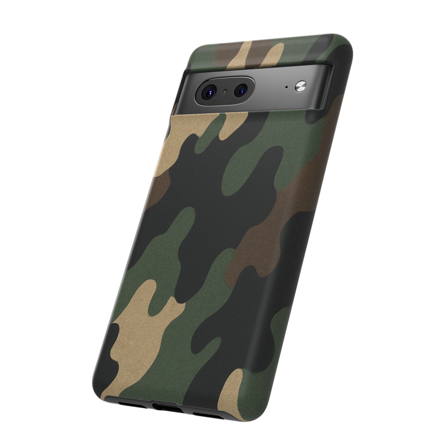 Camouflage Phone Case, Tough Phone Cover, Military Style Accessory, Protective Case for Men, Gifts for Soldiers - TRV