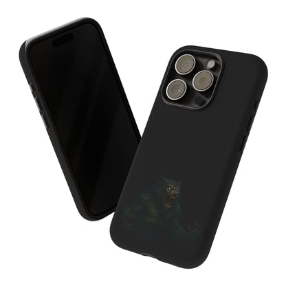 Werewolf Phone Case, dark monster graphic tough protective case - view 143