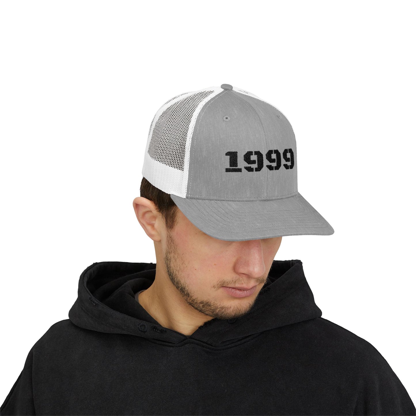 Retro 1999 Snapback Trucker Cap | Vintage Style Cap for nostalgia lovers, Birthday Gift, 90s Cap, Unisex Fashion Accessory - TRV