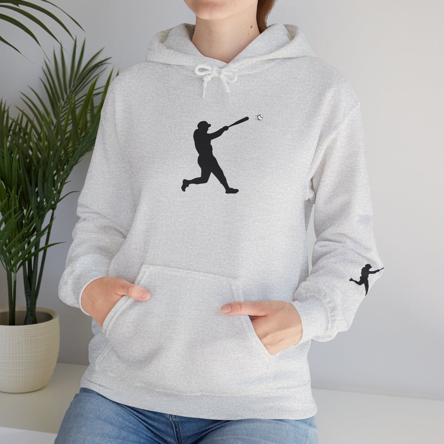 Baseball Swing Unisex Hoodie - Perfect Gift for Athletes, Sports Enthusiasts, Cozy Layer for Cool Days, Great for Team Spirit - TRV