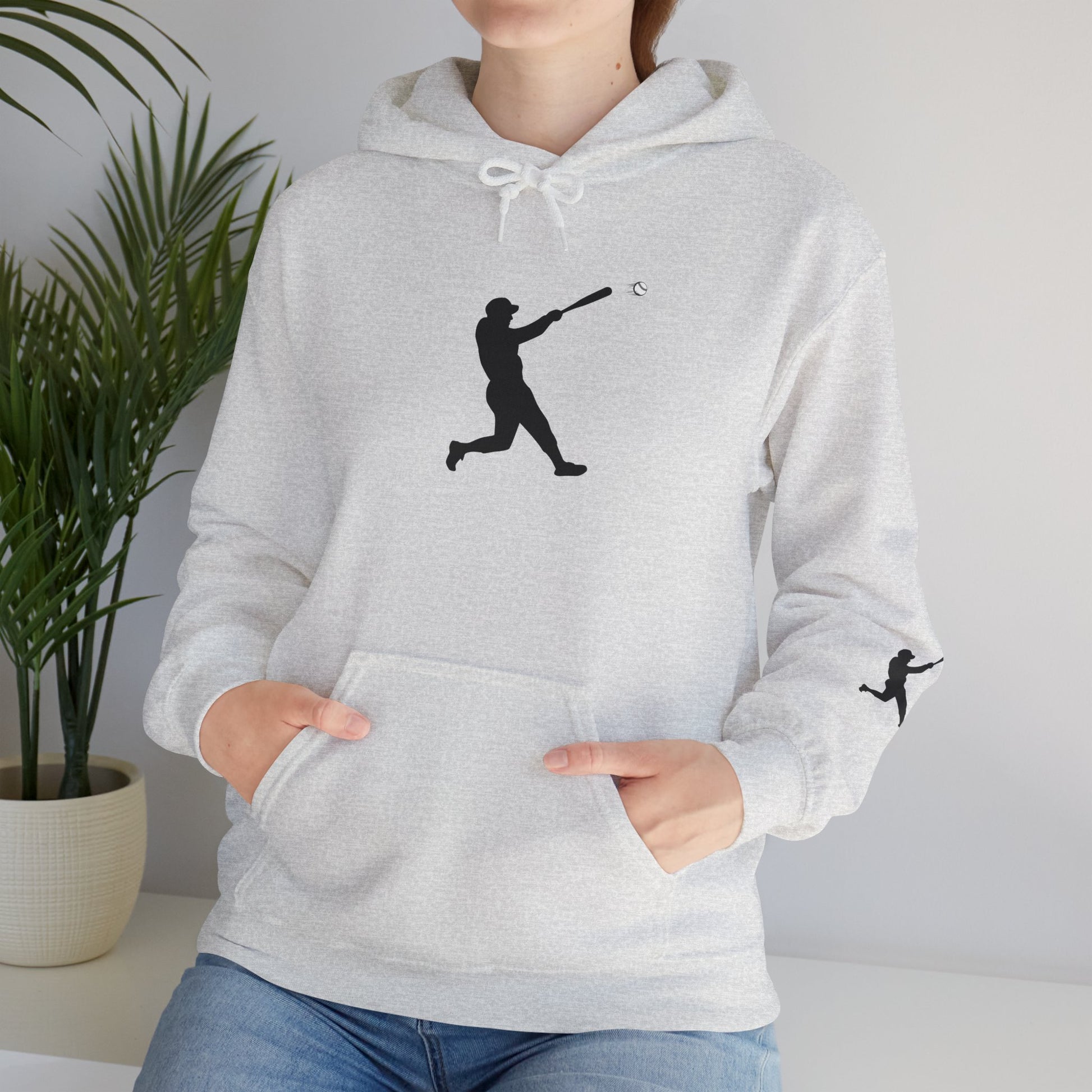 Baseball Swing Unisex Hoodie - Perfect Gift for Athletes, Sports Enthusiasts, Cozy Layer for Cool Days, Great for Team Spirit - TRV