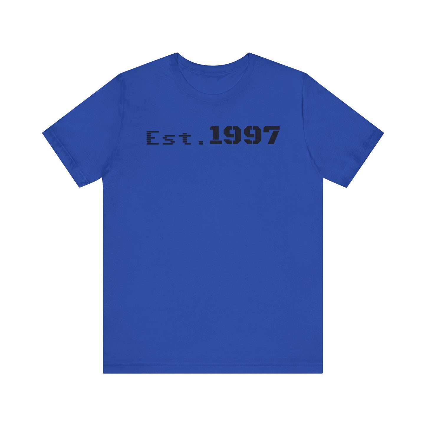 Est. 1997 Unisex Jersey Short Sleeve Tee - Vintage Style, Perfect for Birthdays, Casual Wear, Gifts, Anniversaries, Retro Fashion