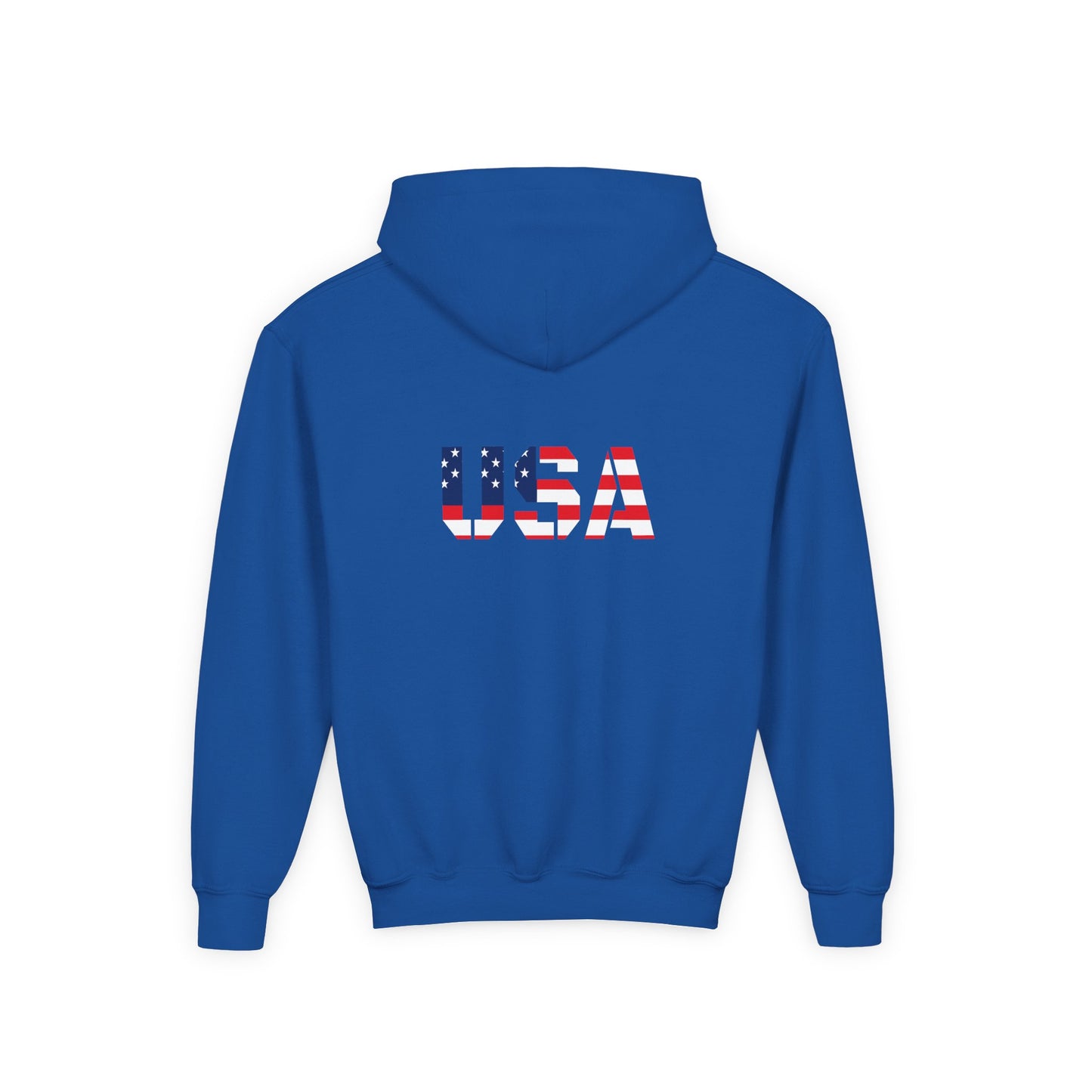 USA Flag Youth Hoodie, Youth Sweatshirt, Cool Hoodie for Kids, American Pride Apparel, Comfortable Boys and Girls Sweatshirt