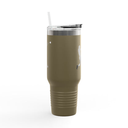 Insulated Baseball Travel Mug, 40oz - Perfect for Sports Fans, Coffee Lovers, Kids and Adults, Gift for Teachers, Graduations, Birthdays
