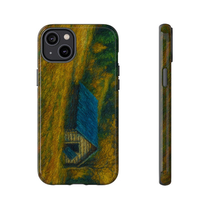 Artistic Phone Case by Tough Cases, Nature-Inspired Phone Protection, Unique Gift for Nature Lovers, Stylish Accessory, Fall Aesthetic - TRV