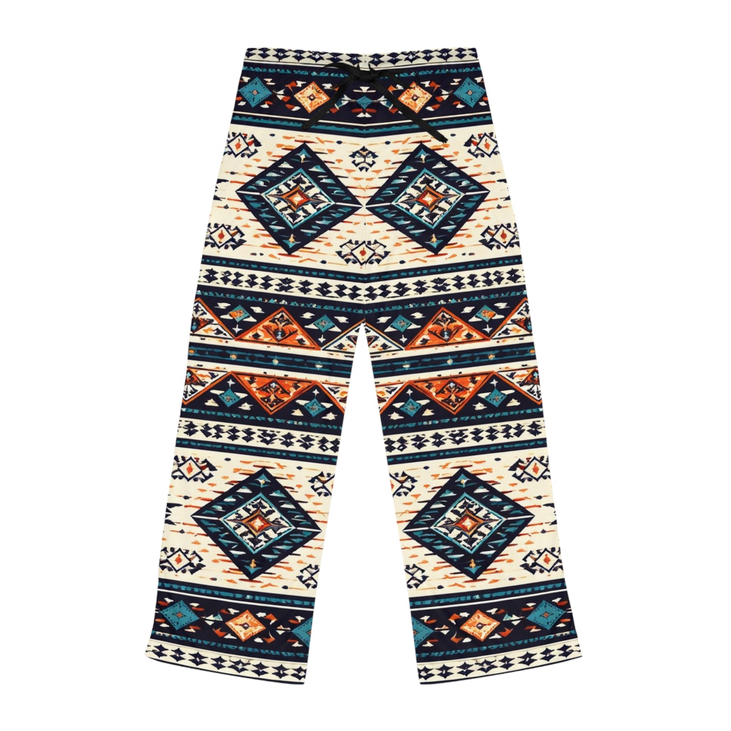 Southwestern Aztec Print Pajama Pants | All-Over Print Lounge Pants