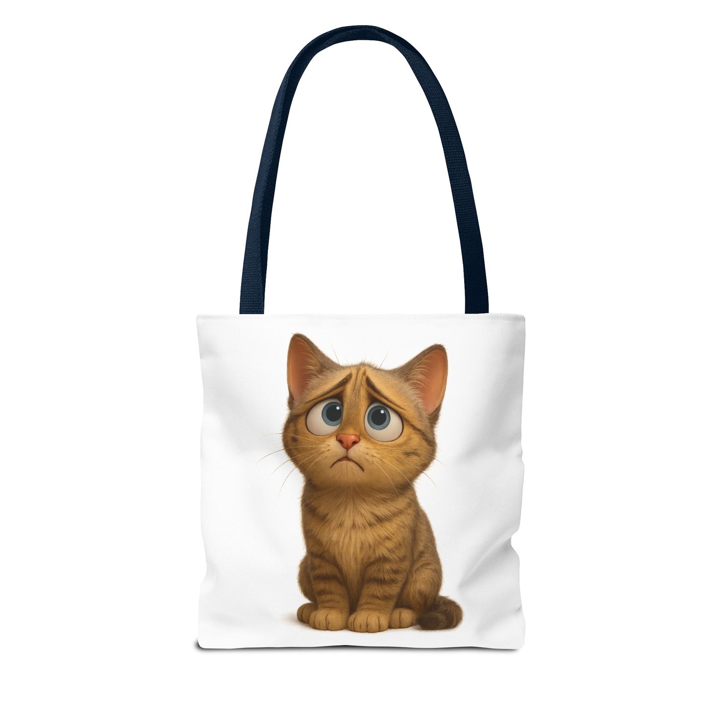 Cute Cat Tote Bag, Animal Lover Gift, Shopping Tote, Reusable Bag, Cute Merchandise, Eco-Friendly Gift - TRV