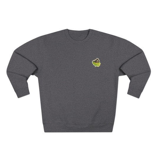 Cozy Art Print Crewneck Sweatshirt: Nature Lover, Graphic Sweater, Unique Gift, Home Decor Apparel, Casual Style - TRV
