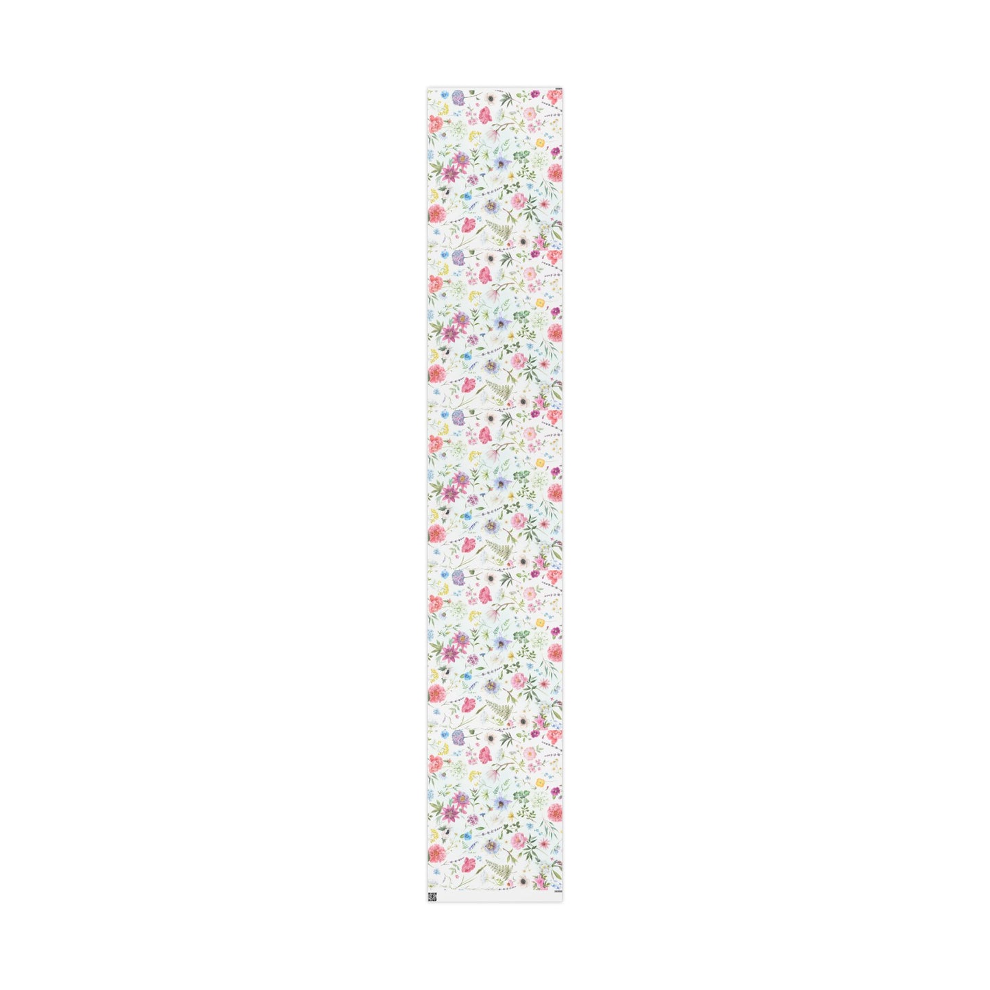 Floral Peony Wrapping Paper Roll — Watercolor Garden Gift Wrap for Mother's Day & Spring Celebrations