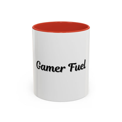 Gamer Fuel Accent Coffee Mug - Perfect for Gamers - TRV