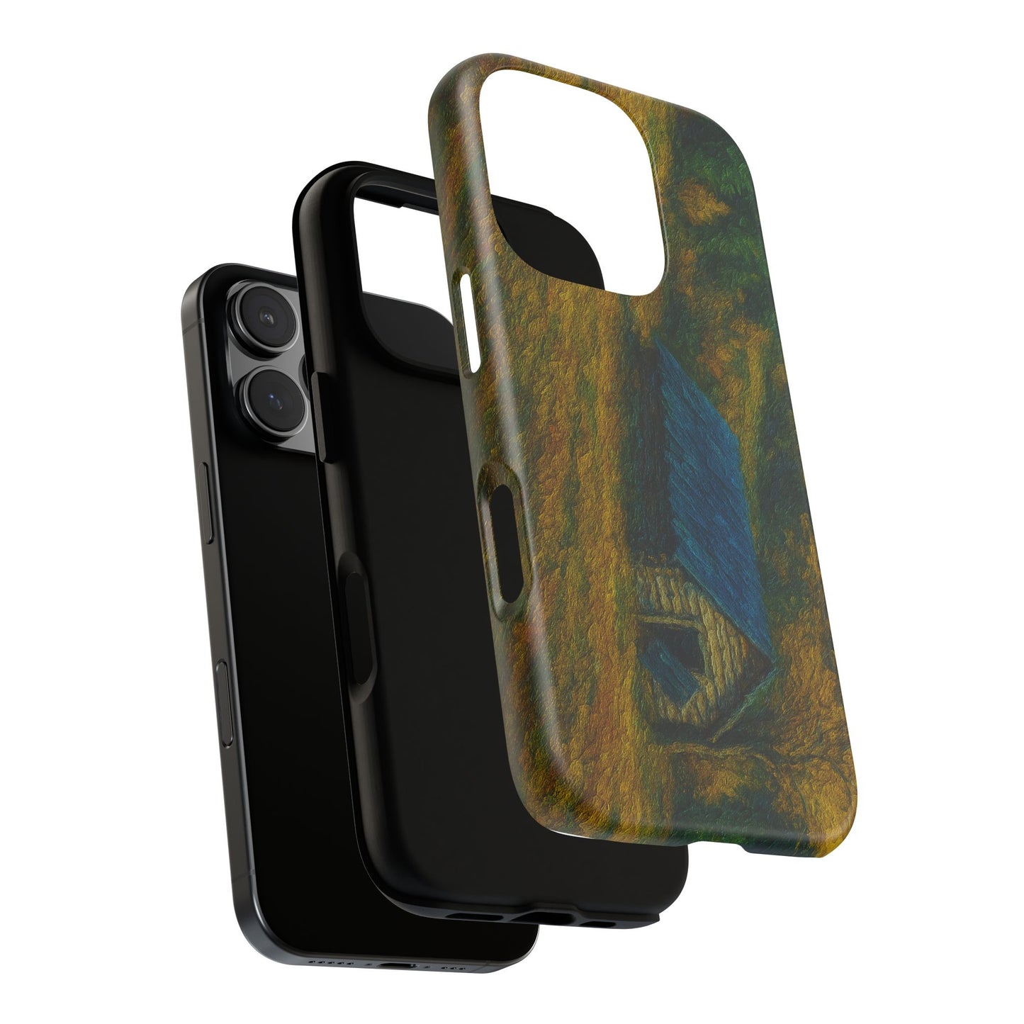 Artistic Phone Case by Tough Cases, Nature-Inspired Phone Protection, Unique Gift for Nature Lovers, Stylish Accessory, Fall Aesthetic - TRV