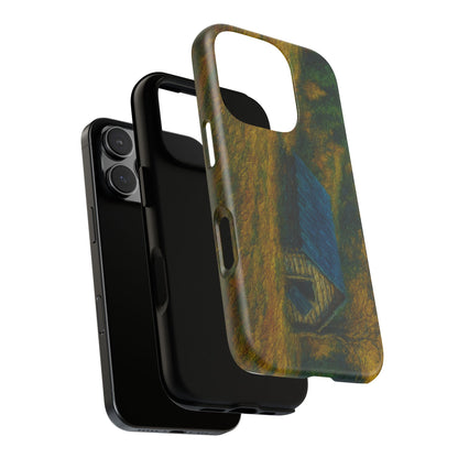 Artistic Phone Case by Tough Cases, Nature-Inspired Phone Protection, Unique Gift for Nature Lovers, Stylish Accessory, Fall Aesthetic - TRV