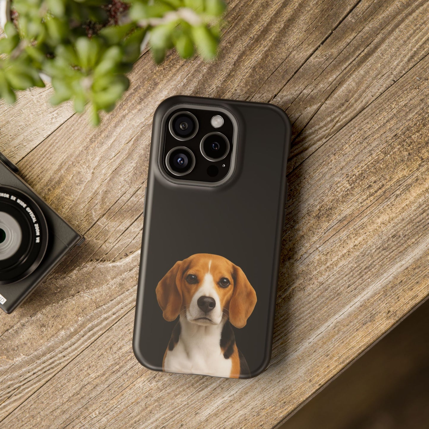 Beagle Photo Magnetic Impact Phone Case — Shockproof, Slim Protective Cover