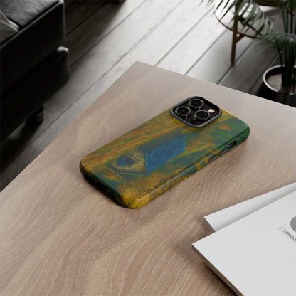 Artistic Phone Case by Tough Cases, Nature-Inspired Phone Protection, Unique Gift for Nature Lovers, Stylish Accessory, Fall Aesthetic - TRV