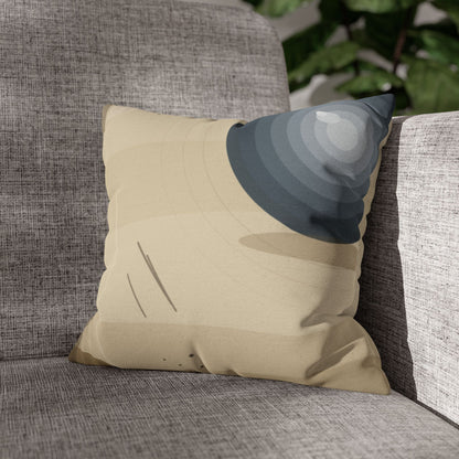 Abstract Nautical Anchor Design Pillowcase | Spun Polyester Square Pillowcase - TRV