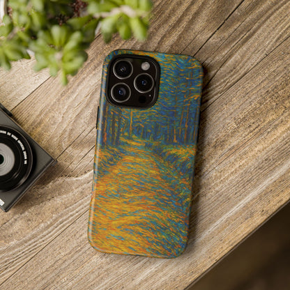 Artistic Phone Case for Nature Lovers, Tough Cases, Vibrant Design, Gift for Friends, Phone Accessories, Unique Artwork - TRV