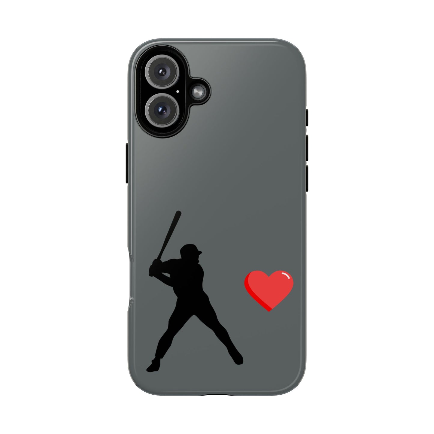 Printify Baseball Love phone case featuring a sports-themed design, durable protective cover for sports fans.