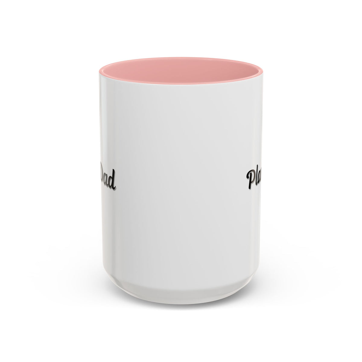 Black-handle Plant Dad coffee mug featuring a plant lover design, available in 11oz and 15oz sizes, ideal for plant enthusiasts.