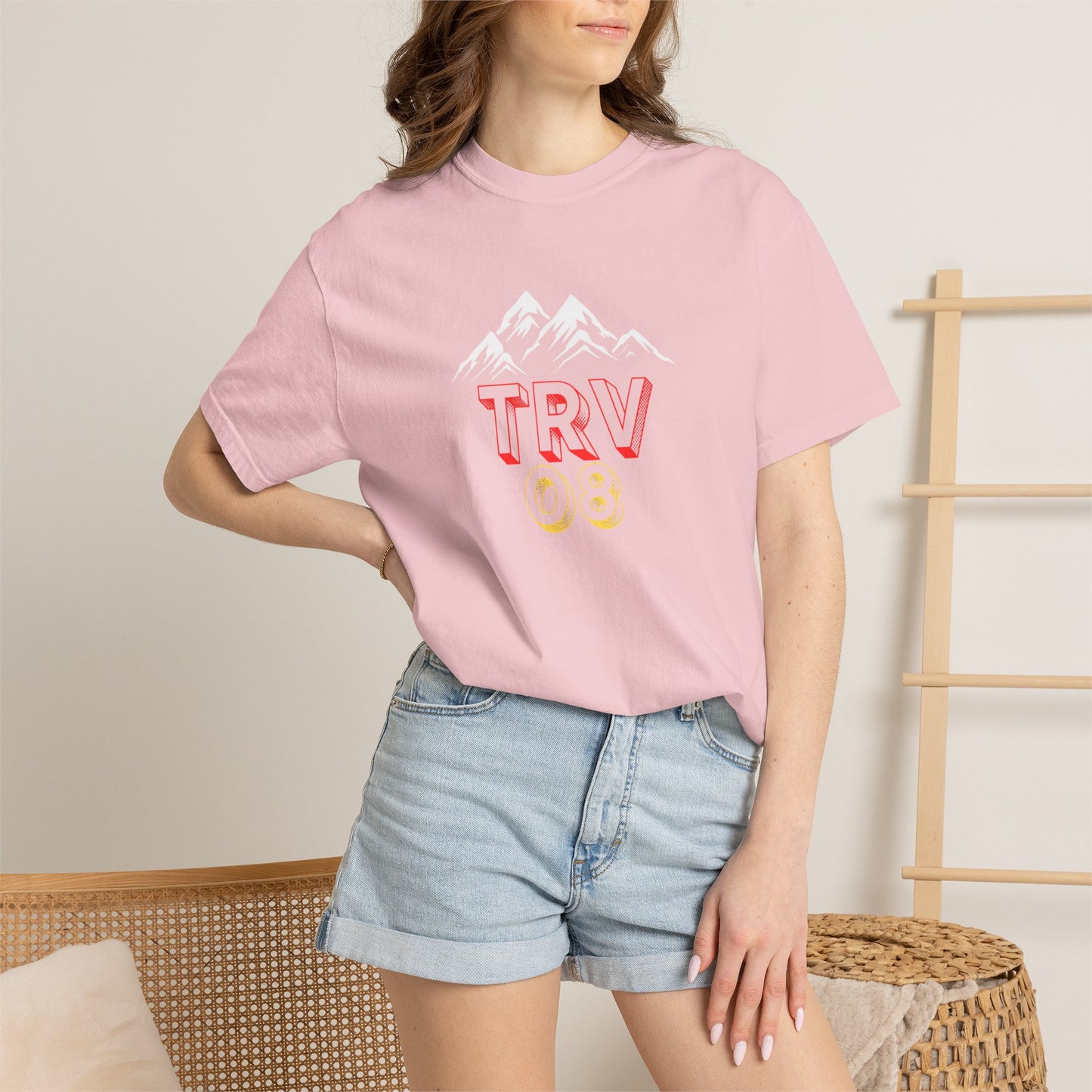 TRV08 Logo Tee | Unisex Garment-Dyed T-Shirt