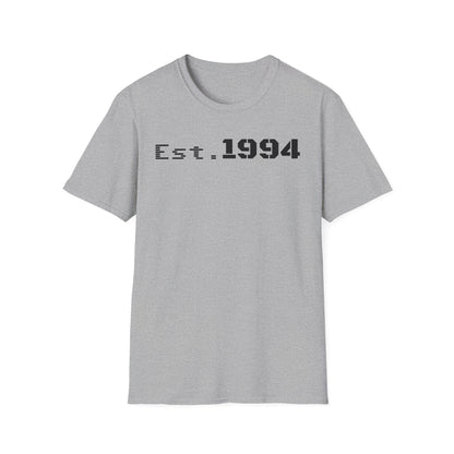 Est. 1994 Unisex Softstyle T-Shirt, Vintage Tee for Birthdays, Retro Gift, Casual Wear, Trendy Soft Shirt